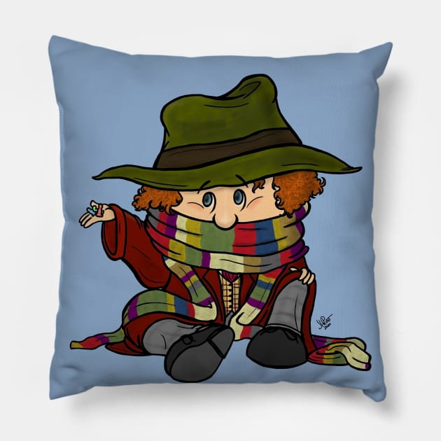 Doctor Who Babies Pillow by UzzyWorks