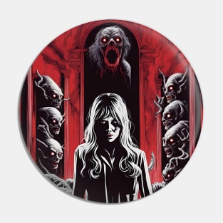 The Temple of Horror Pin