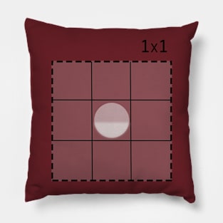 1 x 1 Pillow