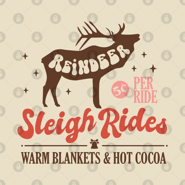 Reindeer Sleigh Rides by Nova Studio Designs