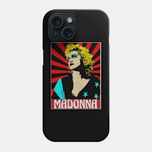 Madonna 80s Pop Art Style Phone Case