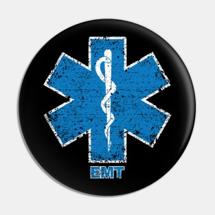 Star of Life - EMT (Worn) [Rx-TP] Pin