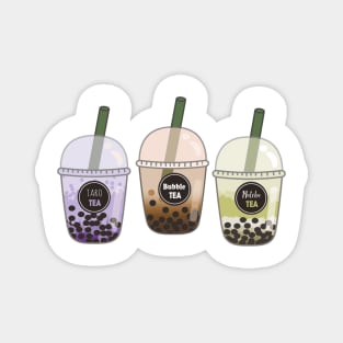 Milk Tea Trio Magnet