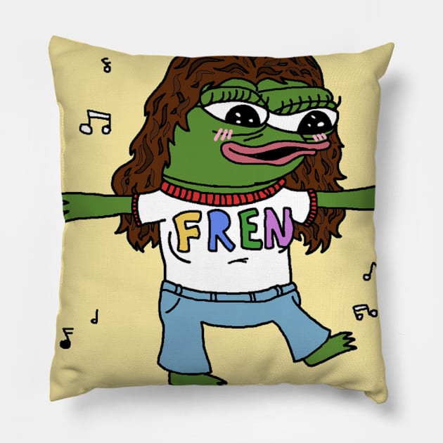 Dancin' Times! Pillow by The Crocco