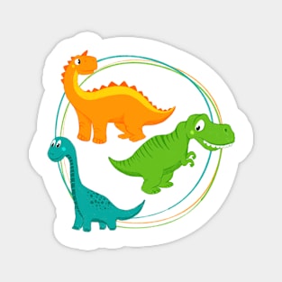 Cute dinosaurs Magnet