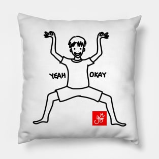 YEAH OKAY (YOGA) Pillow