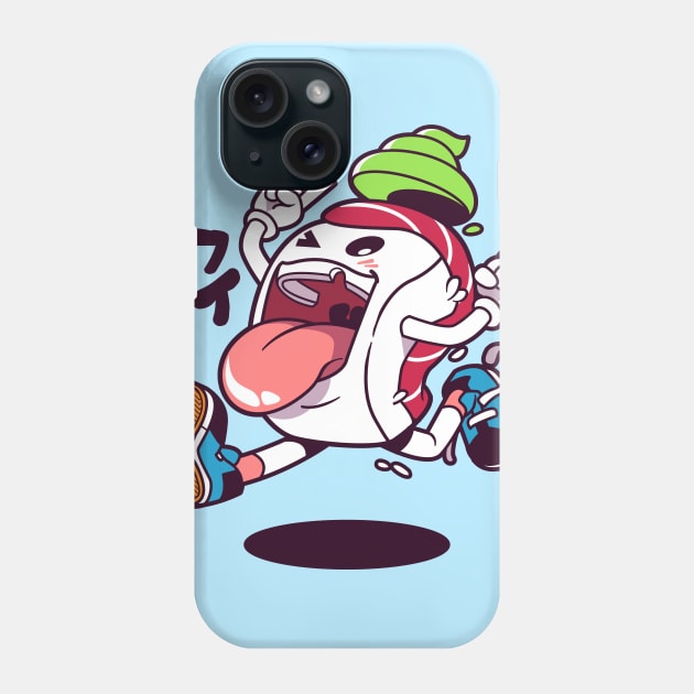 Sushi jump (Tuna) Phone Case by mankeeboi