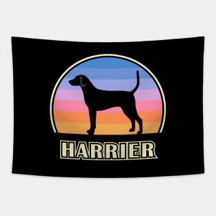 Harrier Vintage Sunset Dog Tapestry