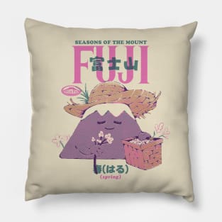 Mont Fuji Seasons - Spring Pillow