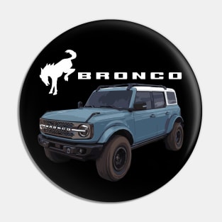 Area 51 Ford Bronco Suv Pin