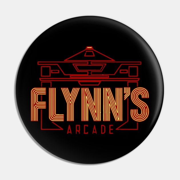 Flynn's Arcade Pin by Luyasrite