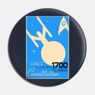 Retro Constitution Class Pin