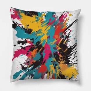 Abstract Expressionism Pillow