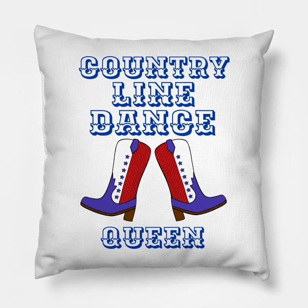 COUNTRY Line Dancer Pillow by SartorisArt1