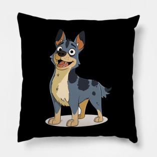 Bluey Upbeat Undertakings Pillow