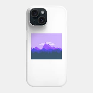 Purple Mountain Phone Case