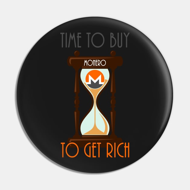 Time To Buy Monero To Get Rich Pin by CryptoTextile