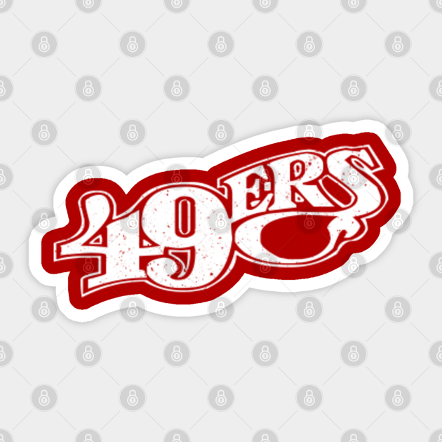 San Francisco 49ers San Francisco 49ers Sticker Teepublic