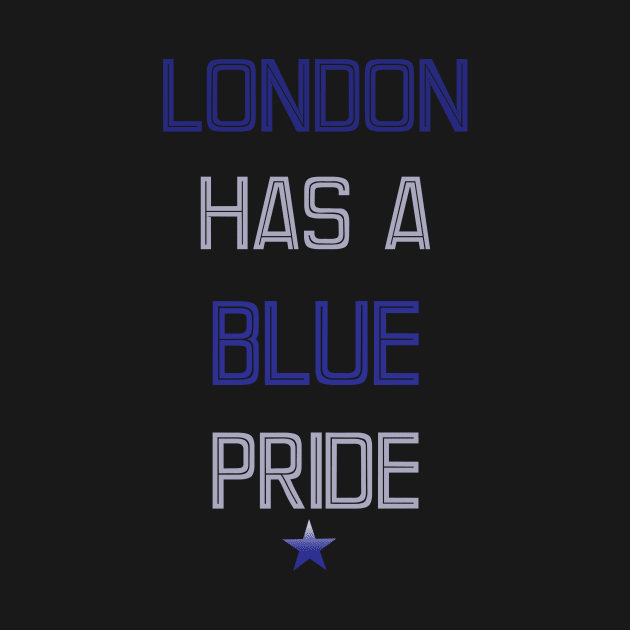 London has a blue pride by Hussinnermine