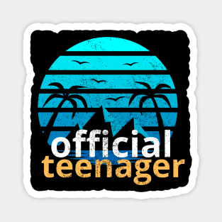 Official teenager Magnet