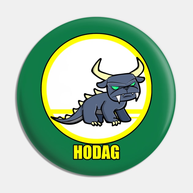 Hodag Pin by Jason DeWitt