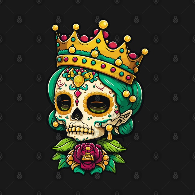 Cinco De Mayo - Cinco De Mayo Sugar Skull by Kudostees