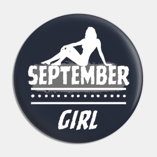 Birthday Gifts for Women September Girl September Woman Pose Style. Pin