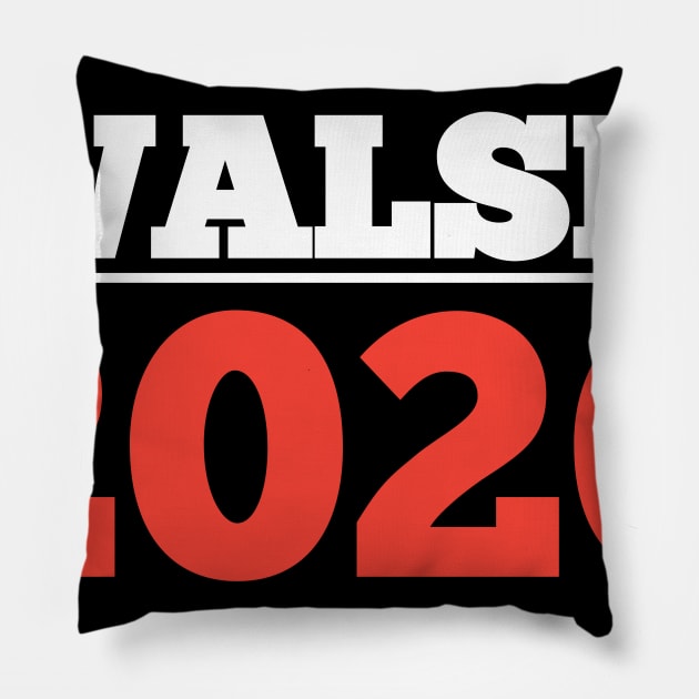 elect  walsh 2020 Pillow by itacc