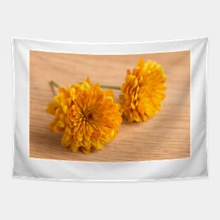 Yellow small flowers Tapestry