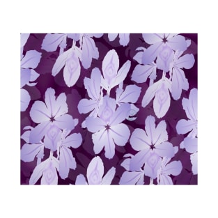 Hyacinth flower pattern T-Shirt