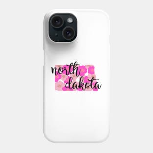 north dakota Phone Case