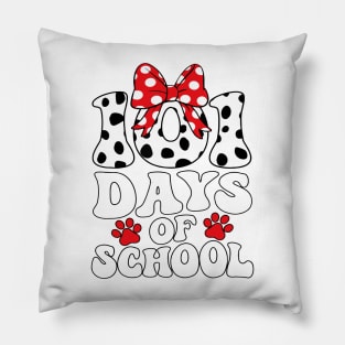 Dalmatian Dog 101 Days Of School Pillow