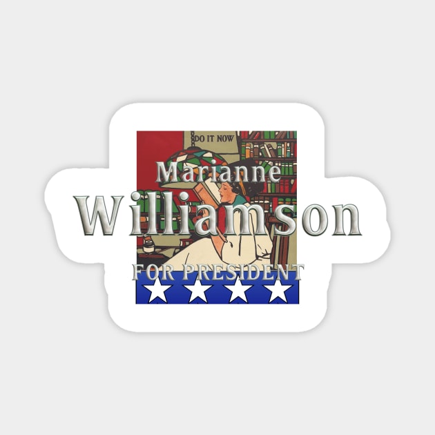 Marianne Williamson 2024 Magnet by teepossible