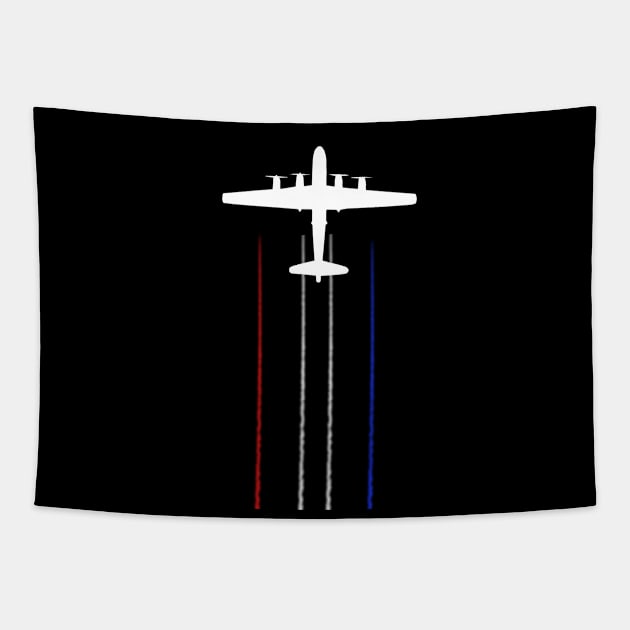 B-29 Super Fortress Tapestry by Dirty Custard Designs 