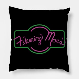 flaming moes Pillow