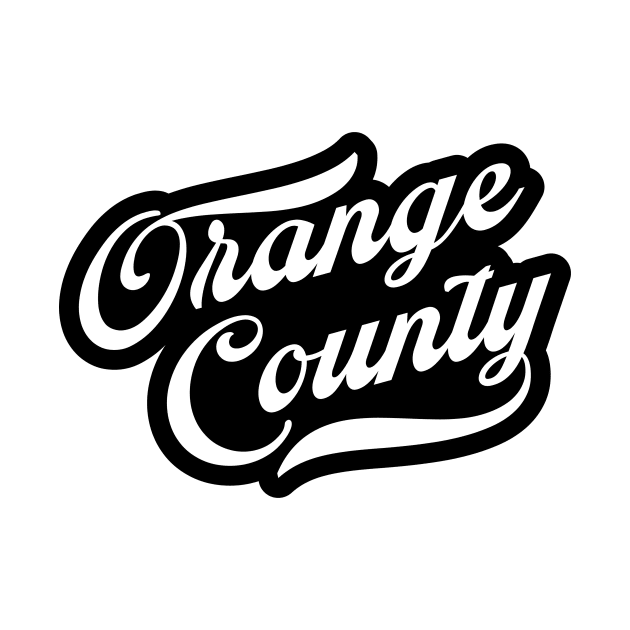 Orange County Baseball Tee by NeaandTheBeard