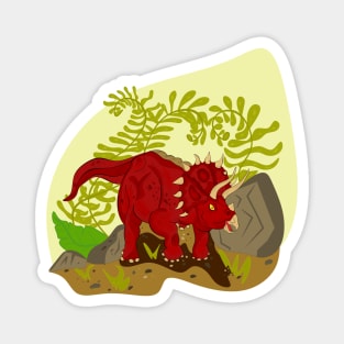 Triceratops horridus Magnet