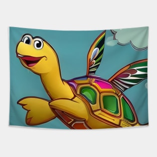 Flying Turtle Tapestry