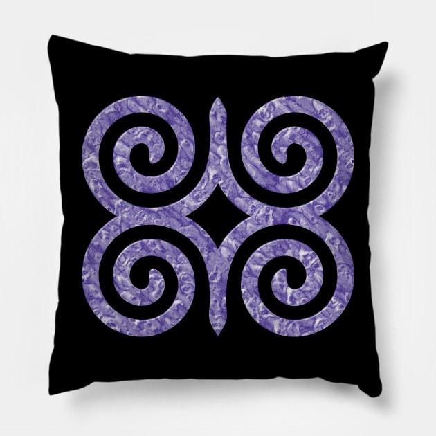 Dwennimmen Symbol Pillow by Wareham Spirals
