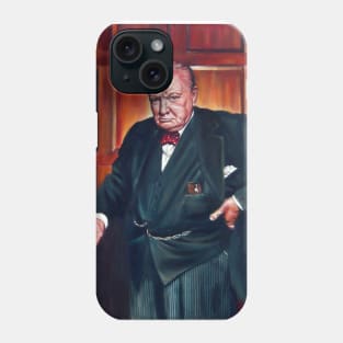 Sir Winston Churchill Phone Case