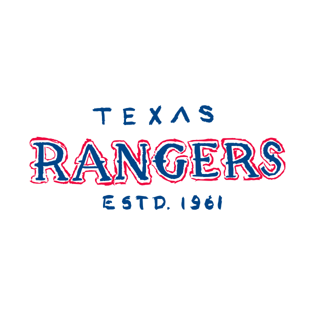 Texas Rangeeeers 02 by Very Simple Graph