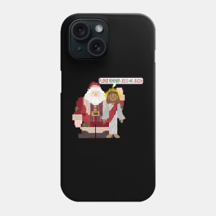 this christmas remember jesus was jewish Phone Case