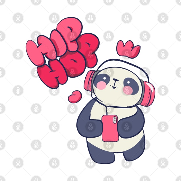 Hip hop panda by ArtStyleAlice