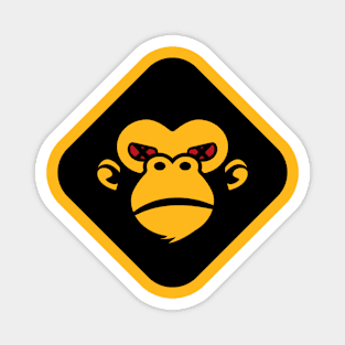 Monkey logo Magnet