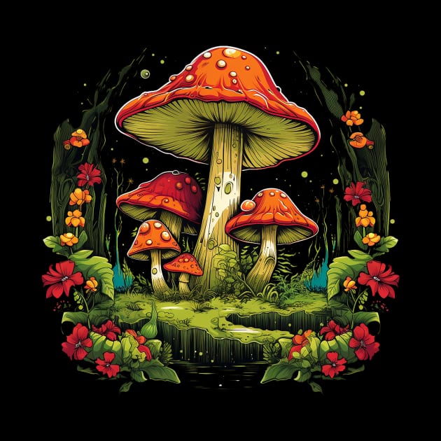 magic mushroom by piratesnow