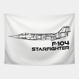 Lockheed F-104 Starfighter Tapestry