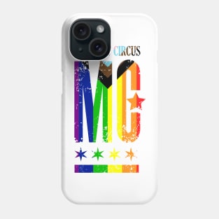 (small logo) Midnight Circus Pride to support Howard Brown Health Phone Case