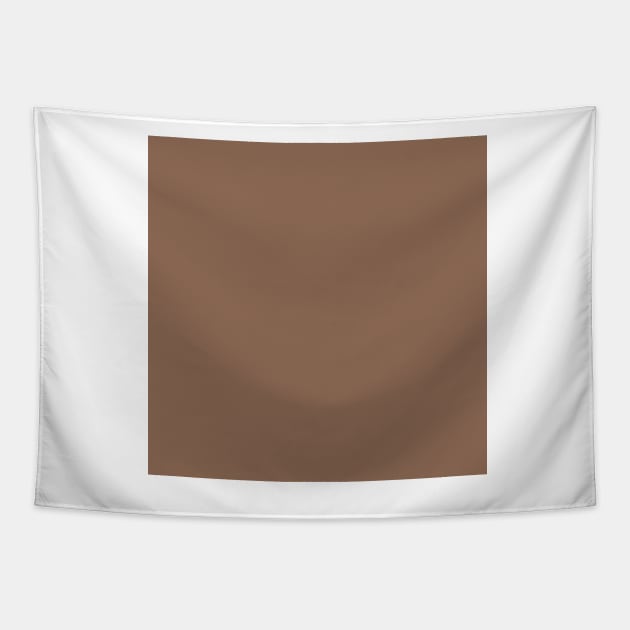 Solid Brown Tapestry by Rosemogo