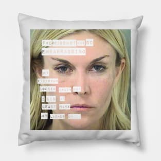 Real Housewives of New York Tinsley Mortimer mugshot quote Pillow