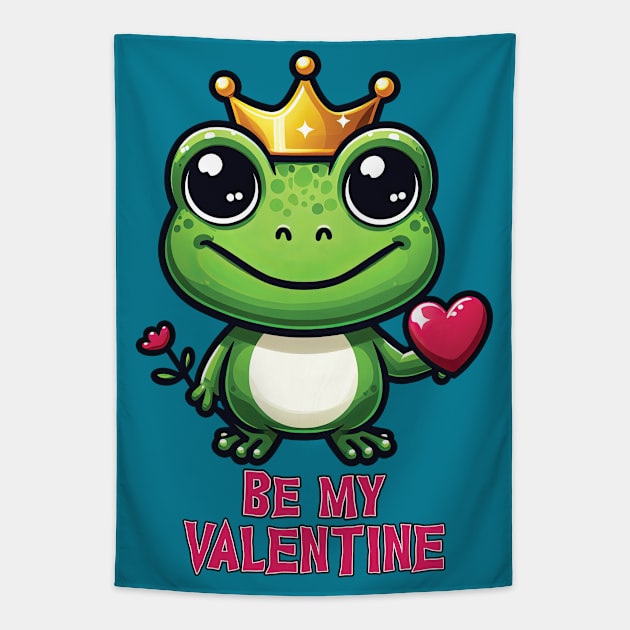 Frog Prince 02 Tapestry by Houerd